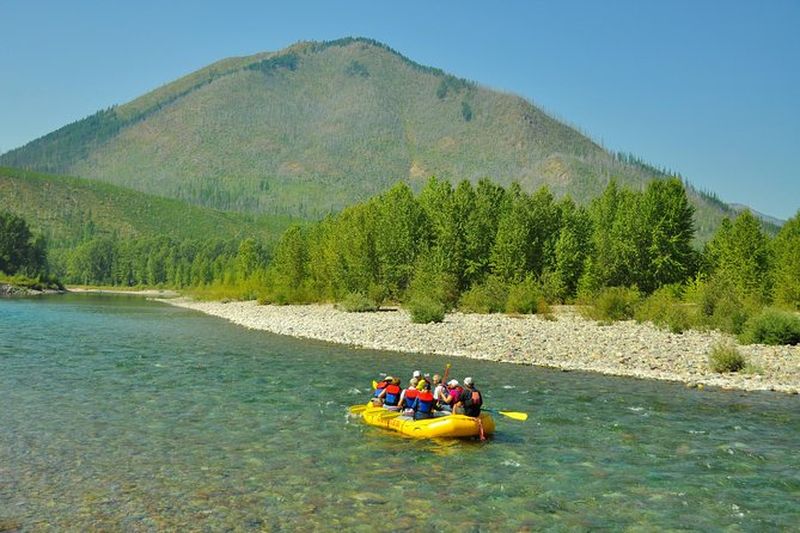 Billet Flotteur panoramique d'une demi-journée sur la fourche centrale de la rivière Flathead