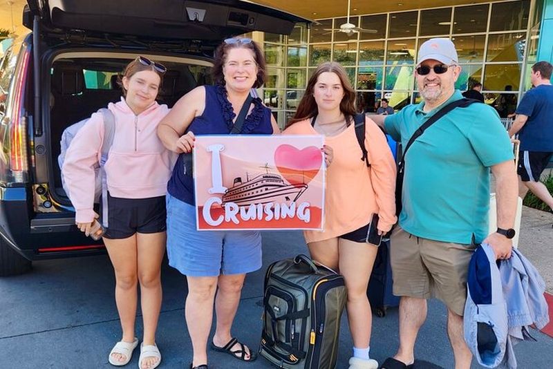 Billet Transfert de croisière à Port Canaveral depuis et vers l'aéroport international d'Orlando