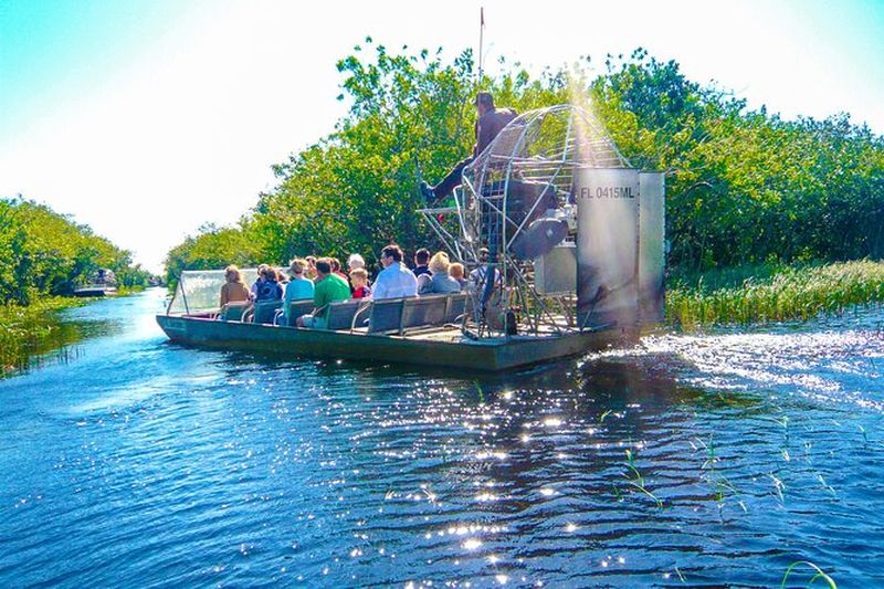 Billet Aventure safari en hydroglisseur dans les Everglades avec transport