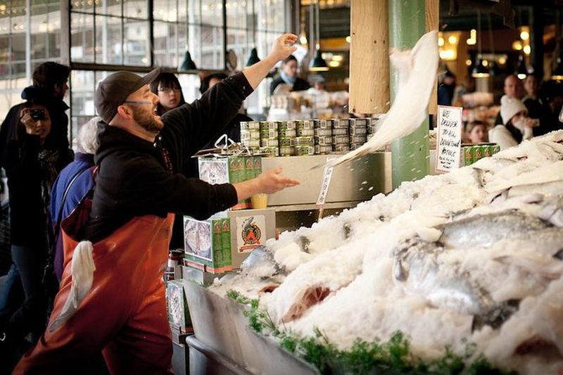 Billet Exclusivité Viator : tour culinaire matinal dans le marché de Pike Place