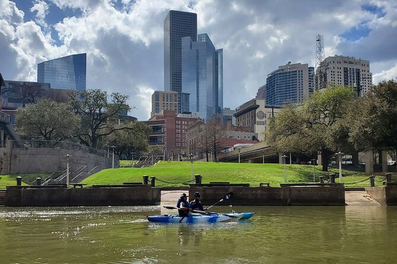 Billet Location de paddleboard et de kayak au centre-ville de Houston Skyline, 2 heures