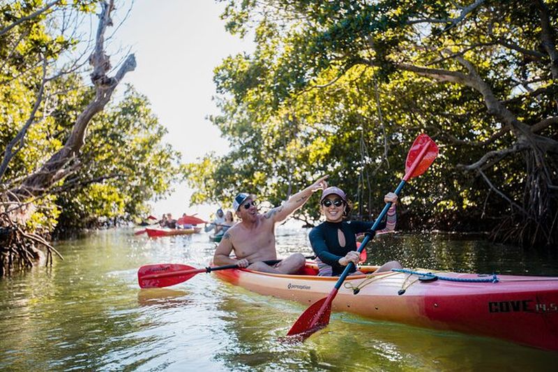 Billet Excursion d'une demi-journée au départ de Key West avec kayak, plongée et coucher de soleil