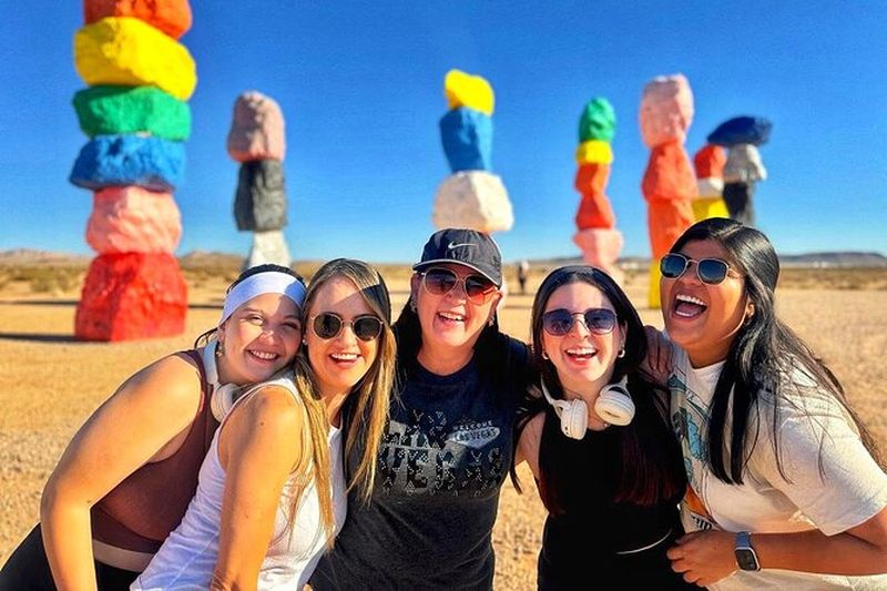 Billet Visite à pied du barrage Hoover avec les sept montagnes magiques et le panneau Vegas