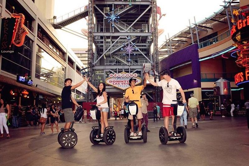 Billet Visite de Las Vegas en Segway : Fremont Street Experience