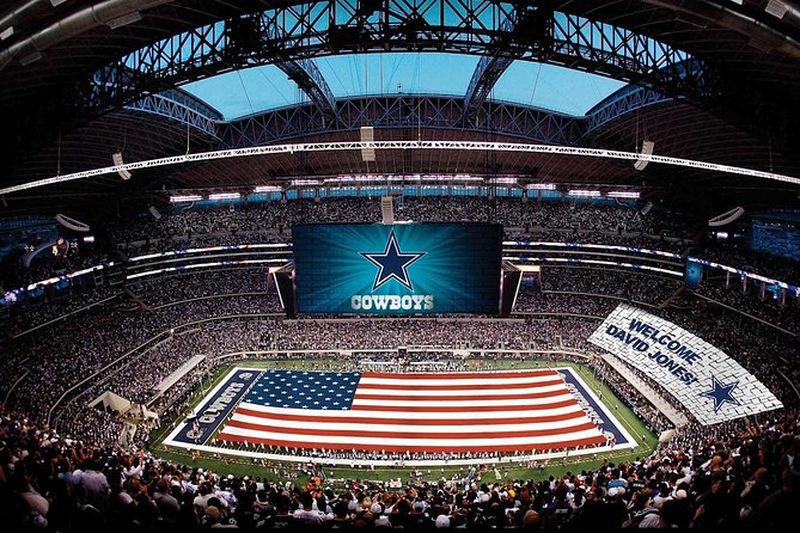 Billet Visite en petit groupe du stade des Cowboys de Dallas avec transport