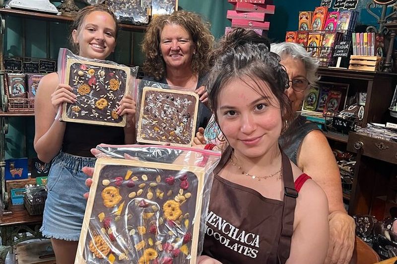 Billet Faites vos propres tablettes de chocolat et boîte de chocolat