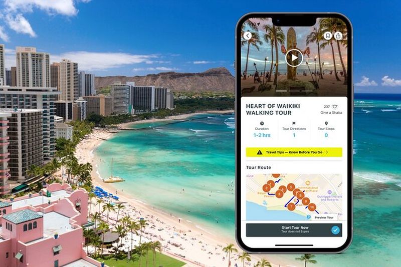 Billet Waikiki Auto-Guided Audio Walking Tour