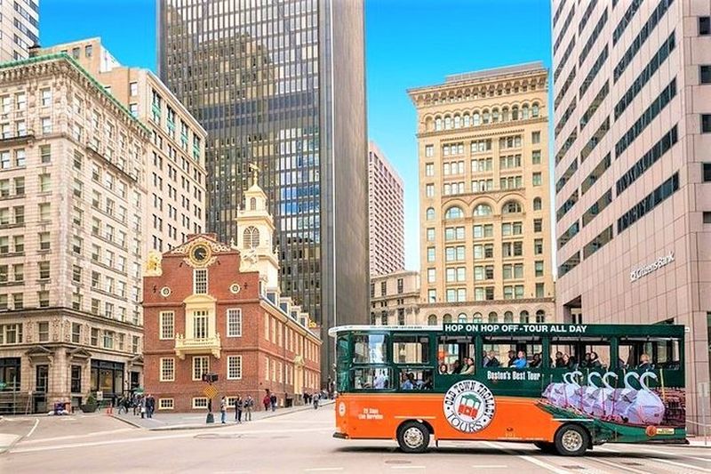 Billet Visite de Boston Hop-On Hop-Off Trolley avec 13 arrêts