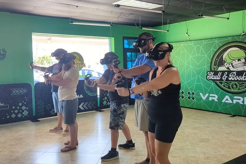 Billet Expérience de réalité virtuelle de 1 heure Crâne et livres VR - Cocoa Beach