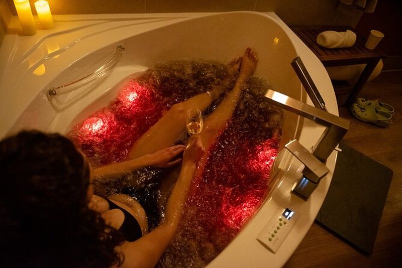 Billet Portland: Dégustation de vin + bain de vinothérapie au spa The Wine