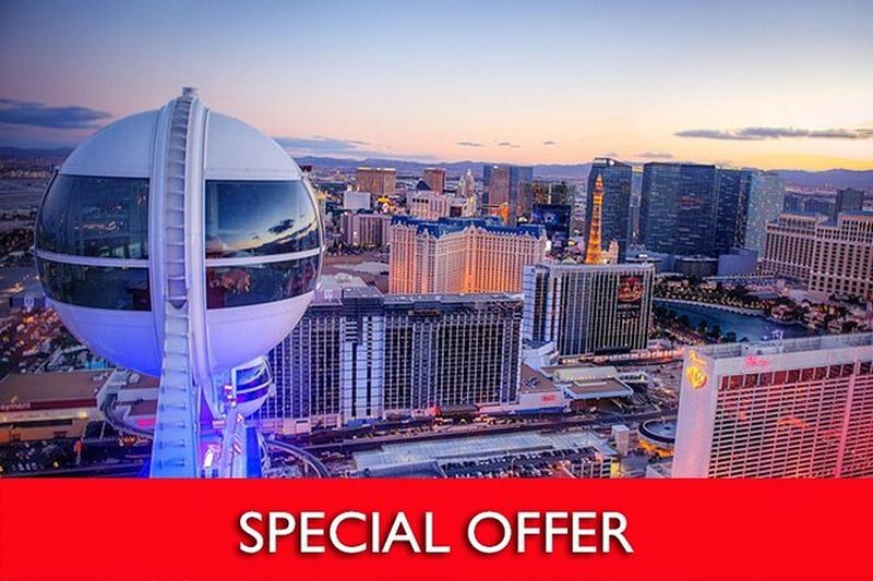Billet Happy Half Hour sur le High Roller au LINQ