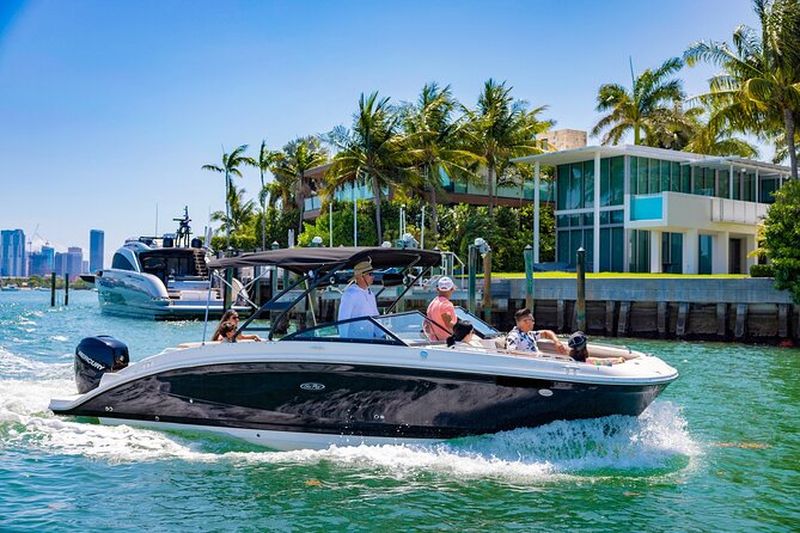 Billet Le meilleur de Miami: Location de bateau privé le mieux noté et expérience guidée