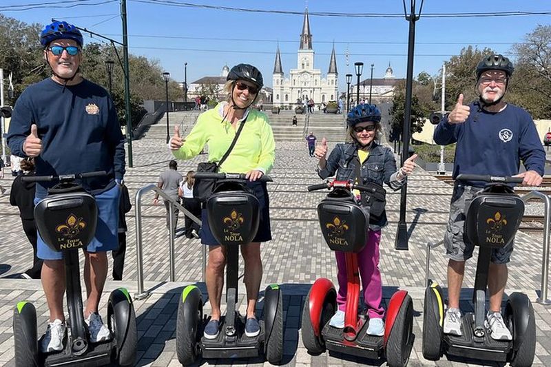 Billet Visite historique du quartier Français en Segway