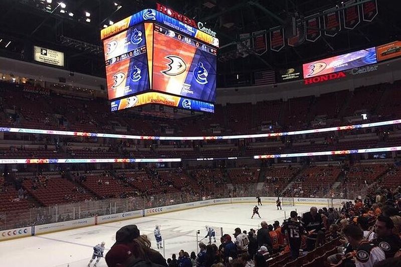 Billet Match de hockey sur glace des Ducks d'Anaheim au Honda Center