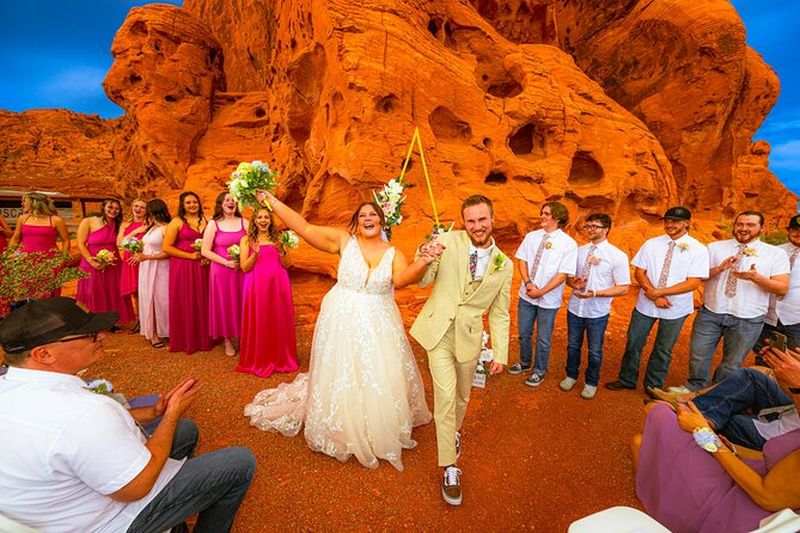 Billet Valley of Fire Romance : Cérémonie de mariage et photographie