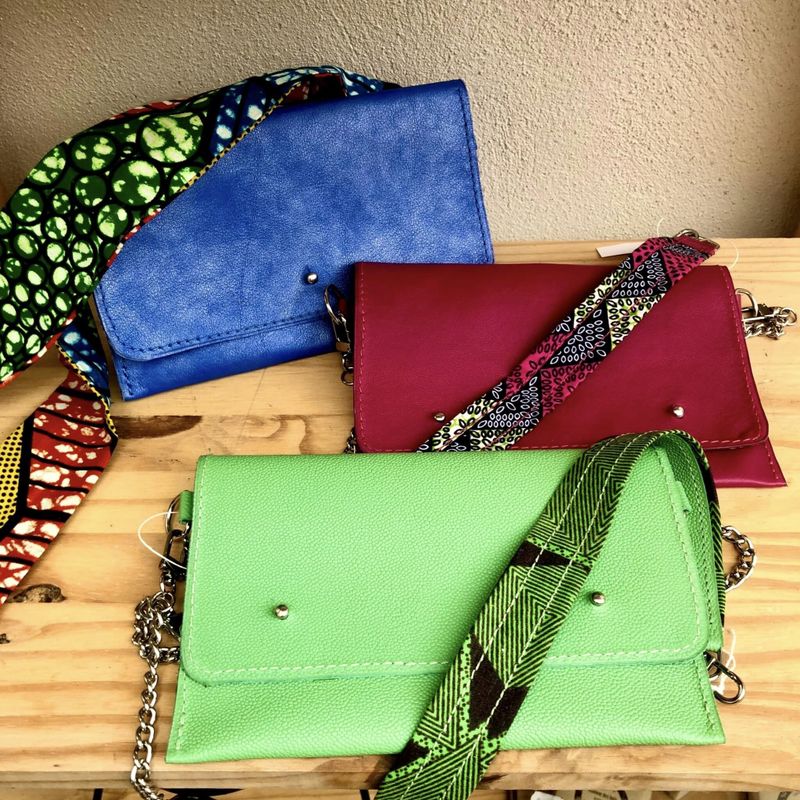 Billet Atelier - Créez votre pochette en cuir et tissu wax