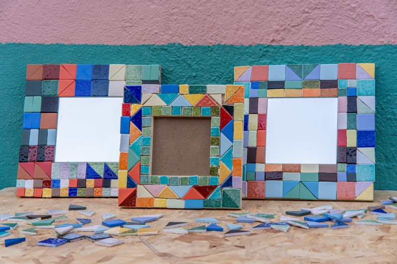 Billet Atelier - Réalisez votre miroir en mosaïque