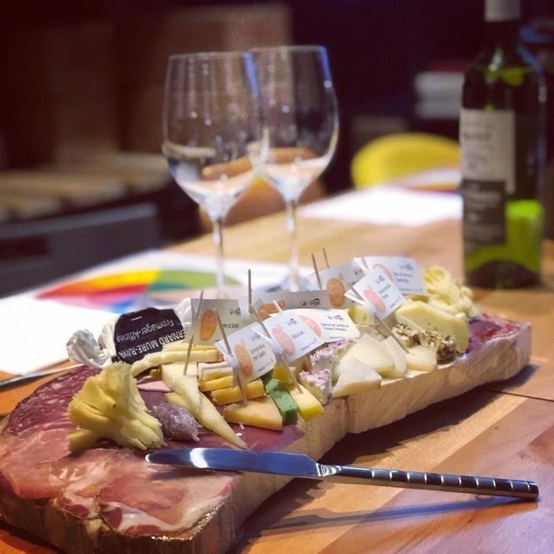 Billet Atelier - Dégustez 5 vins avec fromages et charcuteries