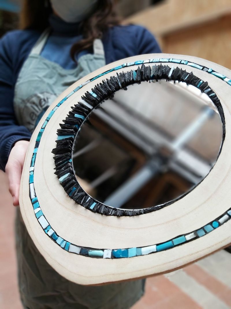 Billet Atelier - Fabriquez votre miroir en mosaïque