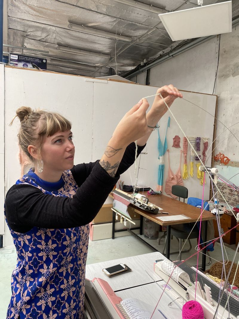 Billet Atelier - Initiez-vous à la machine à tricoter