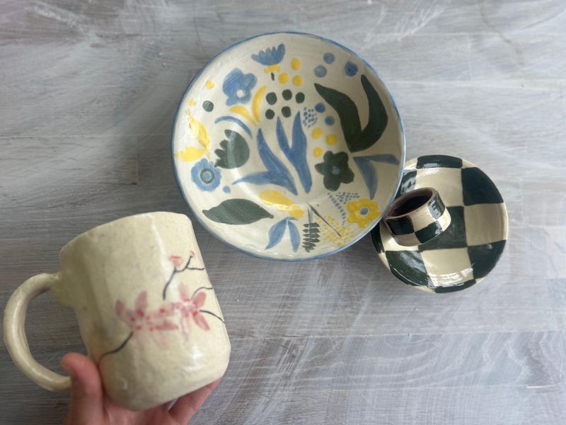 Billet Atelier - Initiez-vous à la peinture sur céramique