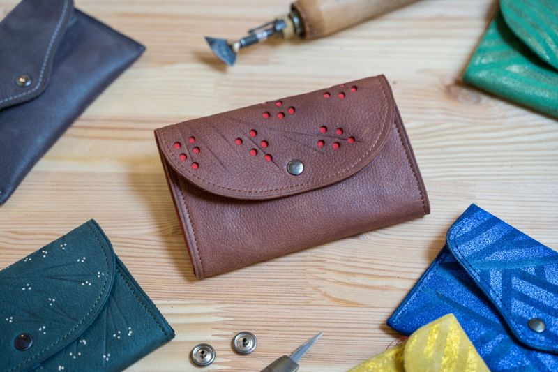 Billet Atelier - Concevez votre porte-monnaie en cuir