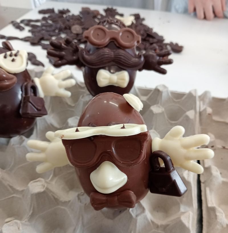 Billet Atelier - Fabriquez votre personnage en chocolat