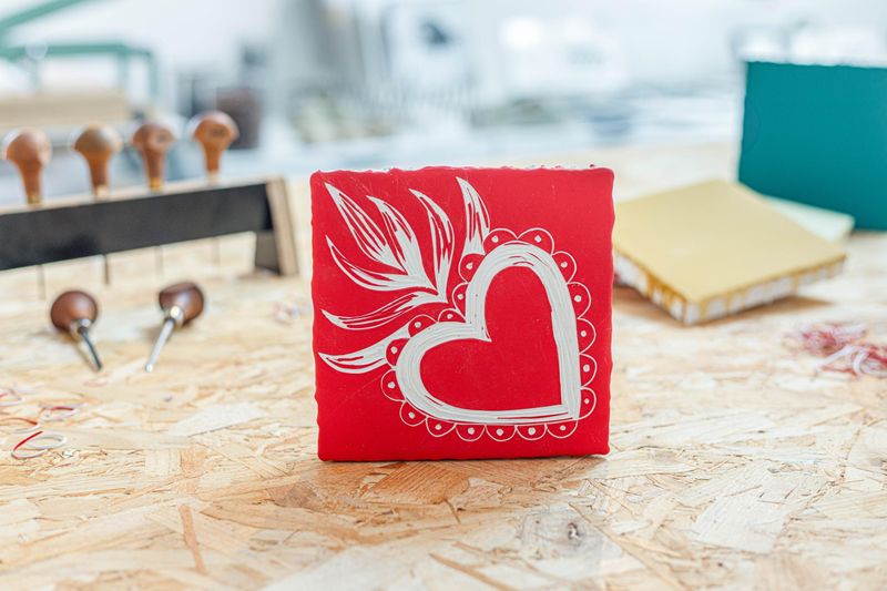 Billet Atelier - Découvrez la gravure sur peinture