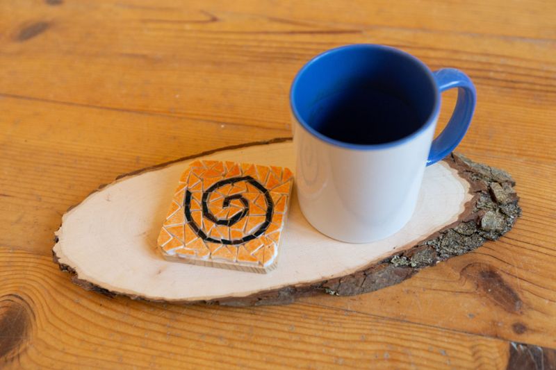 Billet Atelier - Réalisez vos sous-verres en mosaïque