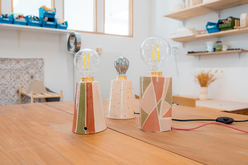 Billet Atelier - Réalisez votre luminaire en céramique