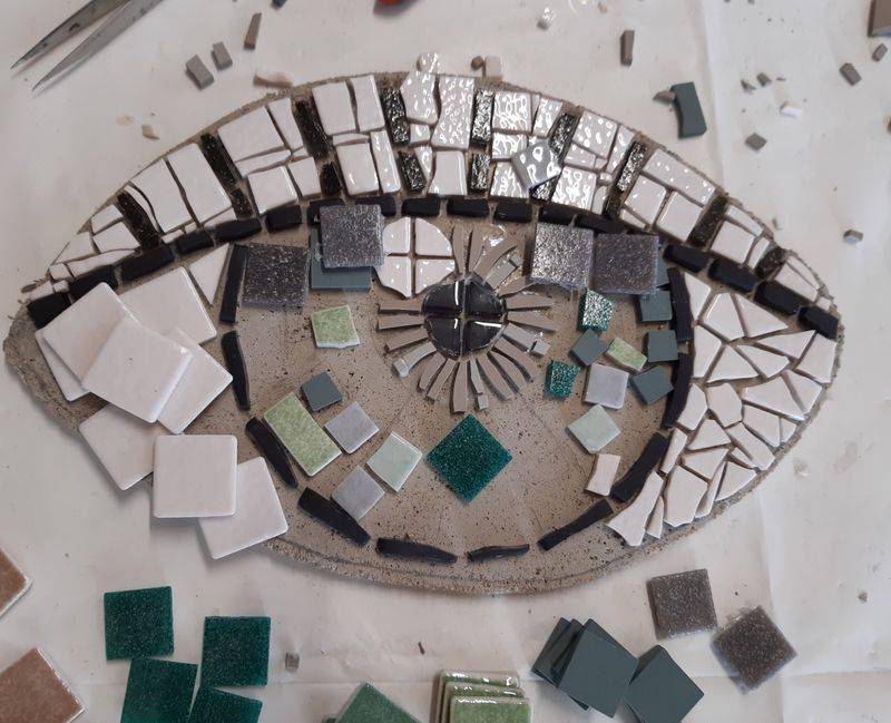 Billet Atelier - Créez votre mosaïque personnalisée de 20x20 cm