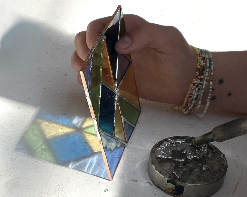 Billet Atelier - Créez votre vitrail à suspendre