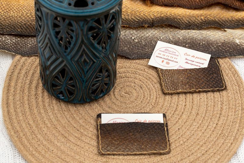 Billet Atelier - Créez votre porte-cartes en cuir de poisson