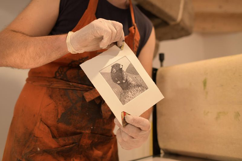 Billet Atelier - Découvrez la gravure eau-forte sur cuivre