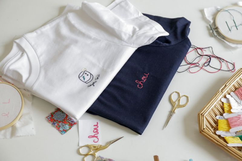 Billet Atelier - Réalisez votre broderie sur t-shirt