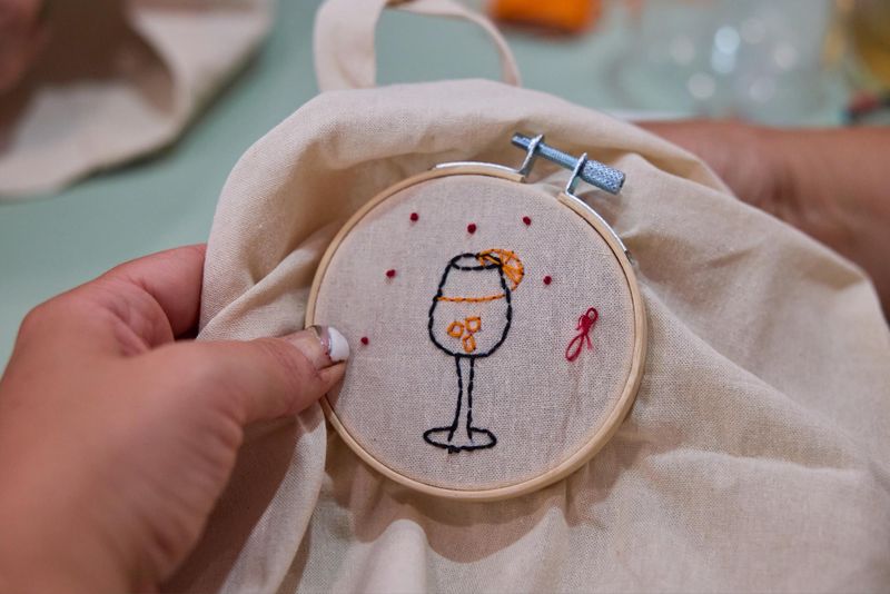 Billet Atelier - Apprenez les bases de la broderie autour d'un apéro