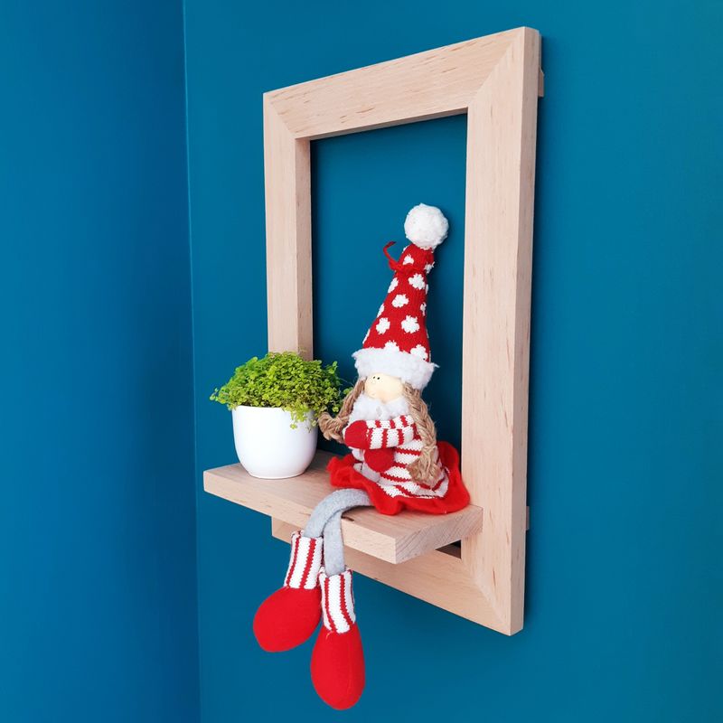 Billet Atelier - Réalisez votre cadre-étagère en bois