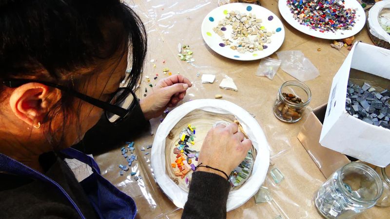 Billet Atelier - Réalisez votre tableau en mosaïque - 1J