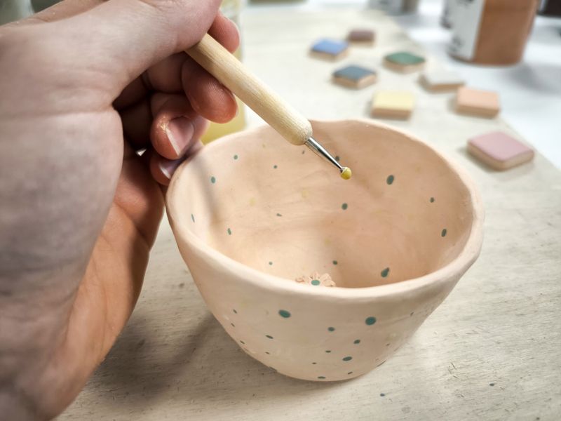 Billet Atelier - Découvrez la peinture sur céramique