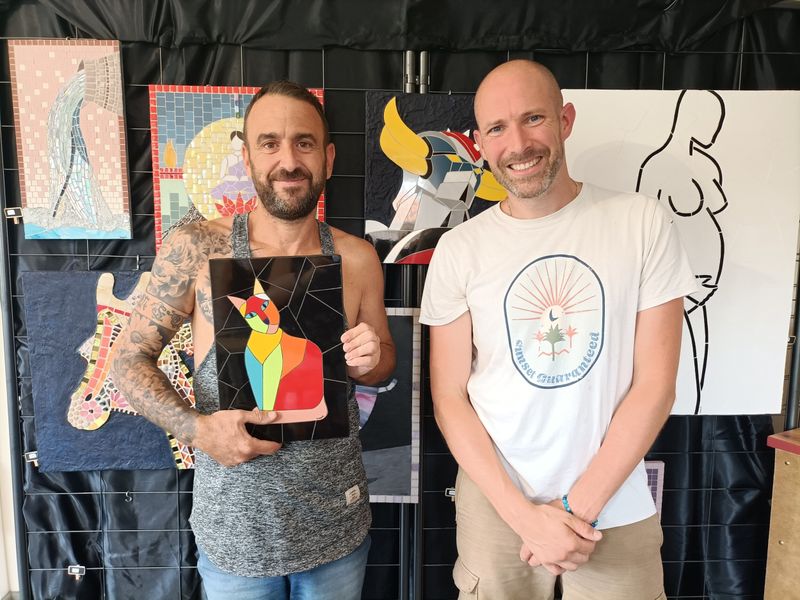 Billet Atelier - Réalisez votre mosaïque en faïence sur une journée