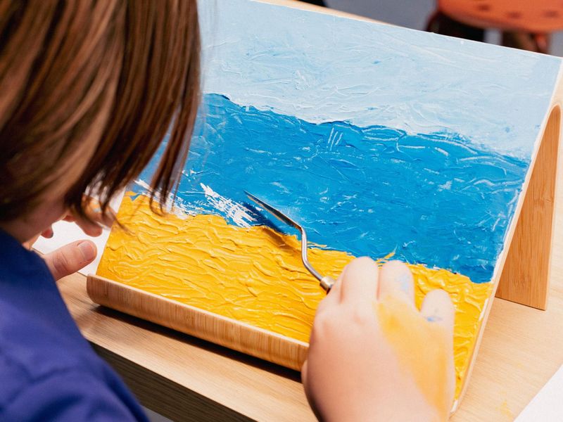 Billet Atelier - Réalise ta peinture au couteau