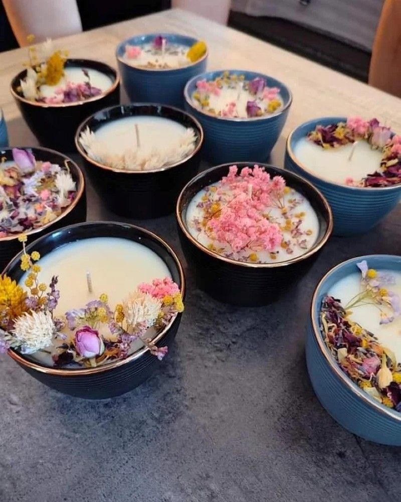 Billet Atelier - Réalisez votre bougie fleurie et suspension parfumée