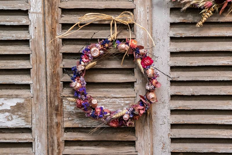 Billet Atelier - Créez votre couronne de fleurs séchées
