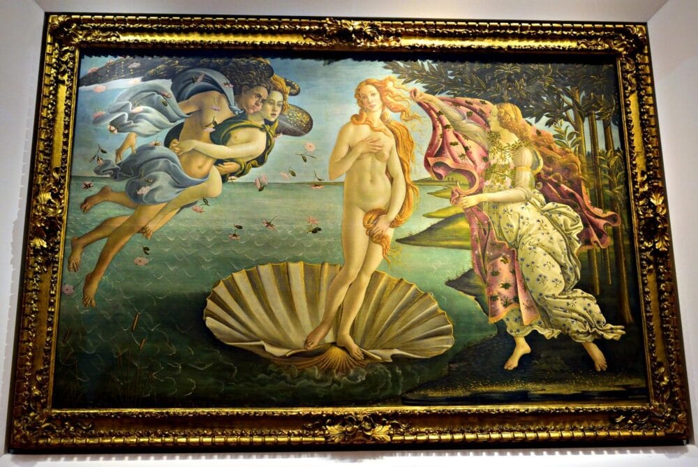 La Naissance de Vénus de Sandro Botticelli
