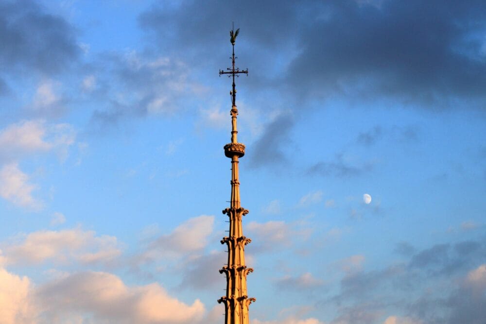 La flèche de Viollet-le-Duc - Cathédrale Notre-Dame de Paris