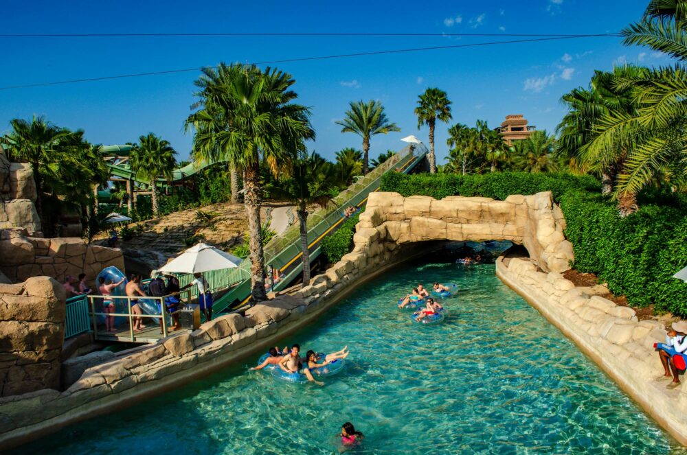 Lazy River & River Rapids - Atlantis Aquaventure Waterpark