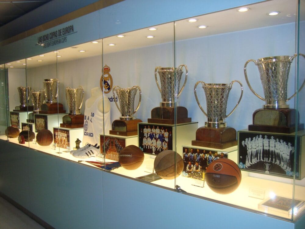 Le musée du stade Santiago Bernabéu dédié à l’histoire du Real Madrid