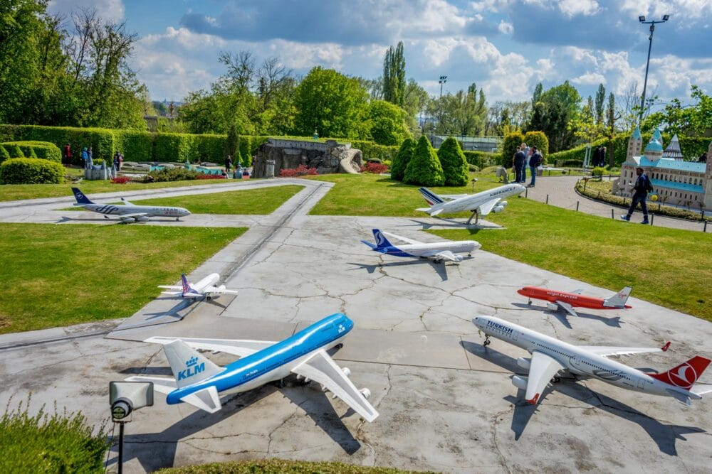 Animations sonores et visuelles au Mini Europe de Bruxelles