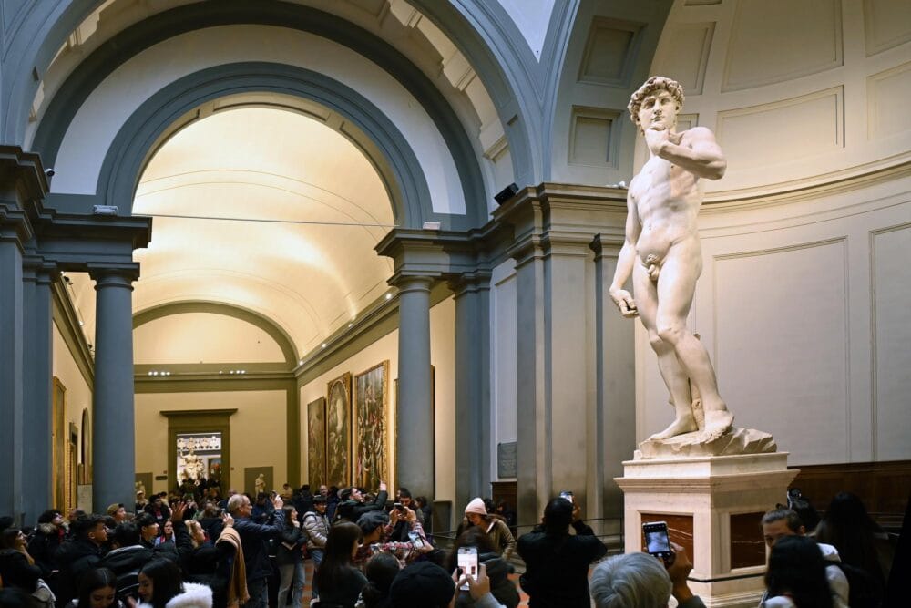 David de Michel-Ange à la Galerie de l'Académie