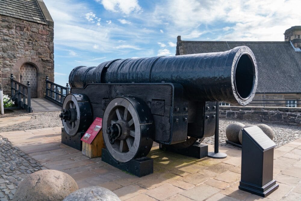 Mons Meg au Chateau d'Edimbourg